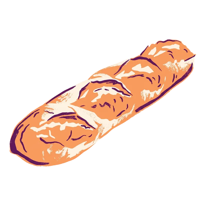 Francouzská bageta Tisse, 330 g