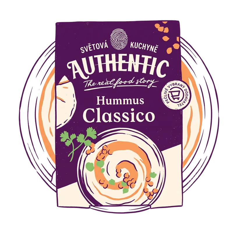 Hummus Authentic Classico, 180 g