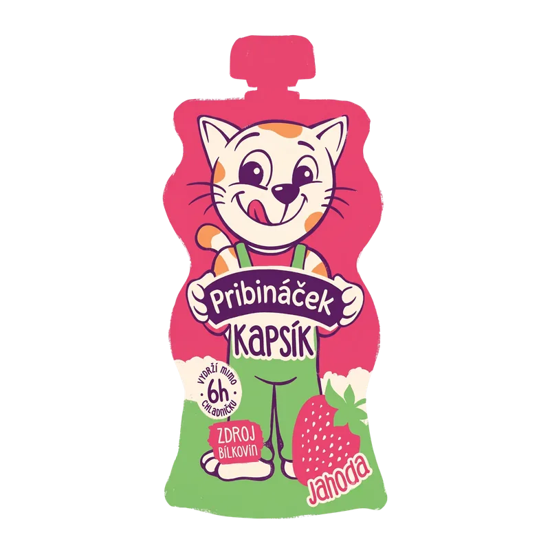 Pribináček Kapsík jahoda, 70 g