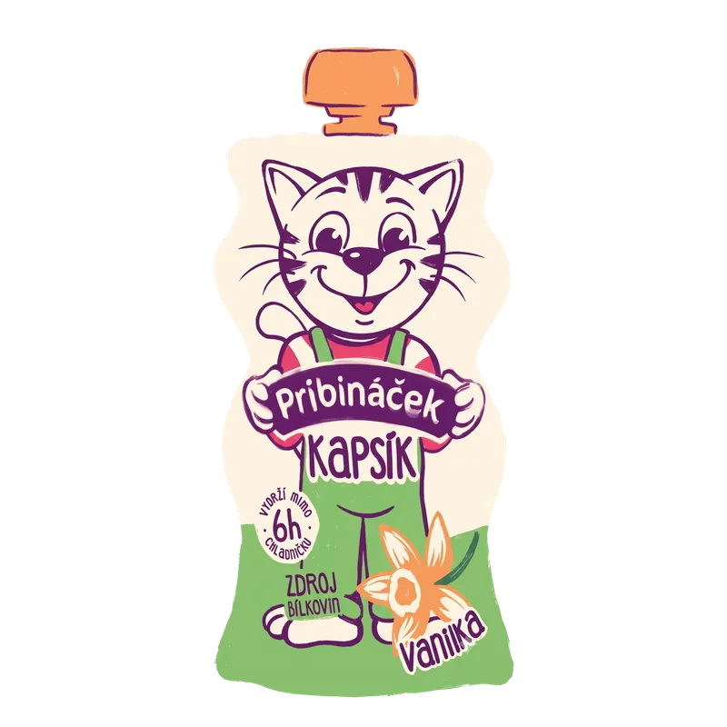 Pribináček Kapsík vanilka, 70 g